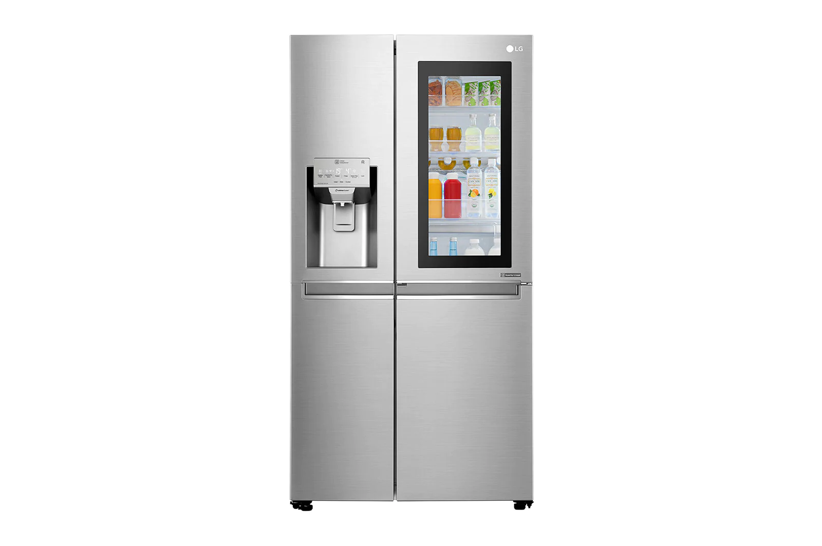 LG InstaView Side by Side Refrigerator GC-x247CSAV 659Liter