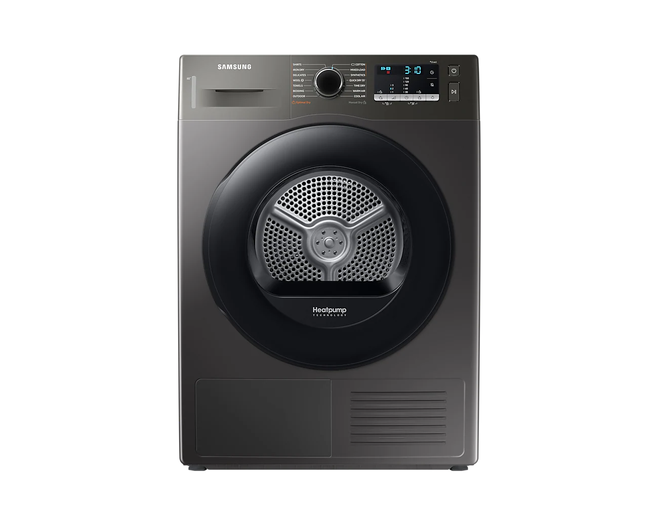 Samsung DV80TA020AX/EU Dryer with Reversible Door, Wrinkle Prevent, Optimal Dry, 8kg