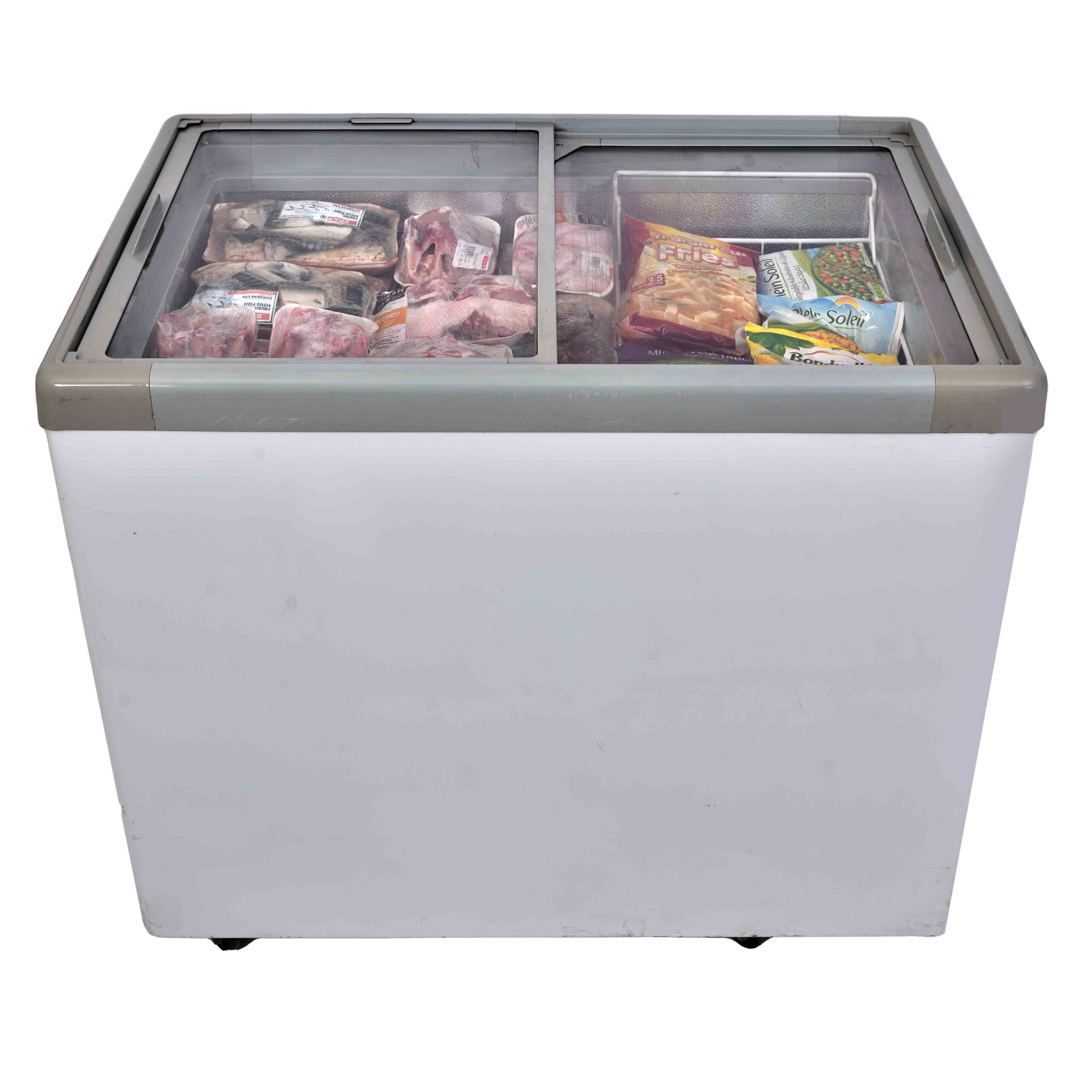 Scanfrost SFCH 300 300 Litres Glass top freezer | Ideal for Supermarkets & Small Retail Shops